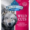 Dog Blue Buffalo | Blue Buffalo Wilderness Wild Cuts Trail Toppers Chunky Salmon Bites In Hearty Gravy Dog Food Pouches