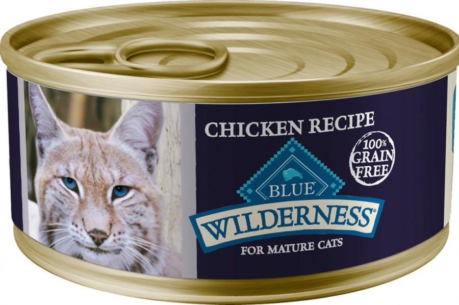 Cat Blue Buffalo Wet Food | Blue Buffalo Wilderness Chicken Recipe Canned Cat Food