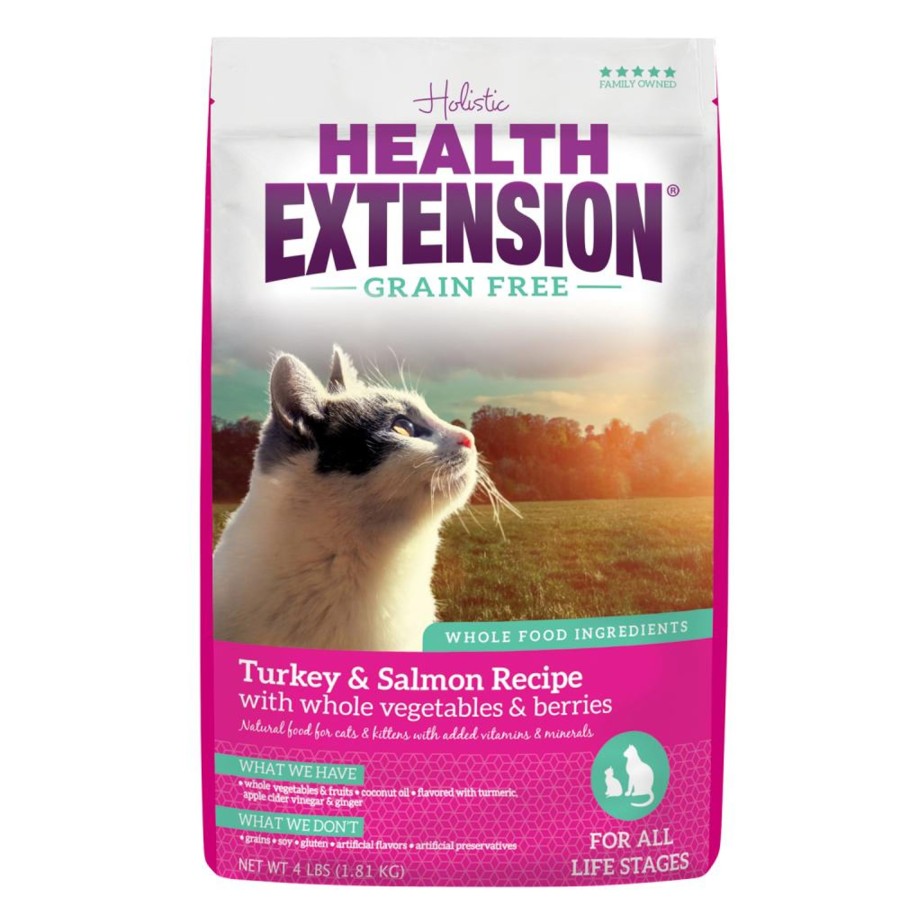 Cat Health Extension Dry Food | Health Extension Grain Free Salmon And Turkey Dry Cat Food