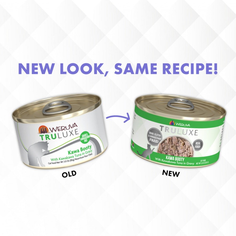 Cat Weruva Wet Food | Weruva Truluxe Kawa Booty With Kawakawa Tuna In Gravy Canned Cat Food