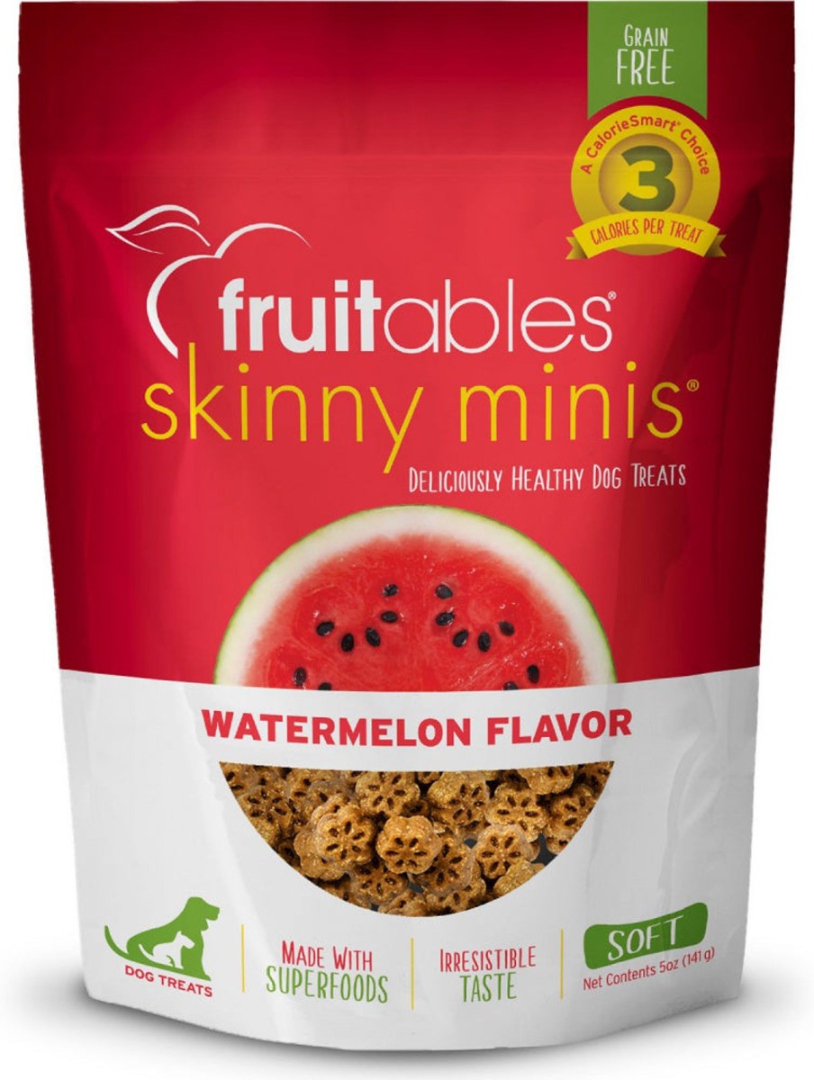 Dog Fruitables | Fruitables Skinny Minis Chewy Watermelon Dog Treats