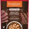 Dog Nature's Variety | Instinct Healthy Cravings Grain-Free Tender Beef Recipe Meal Topper Pouches For Dogs