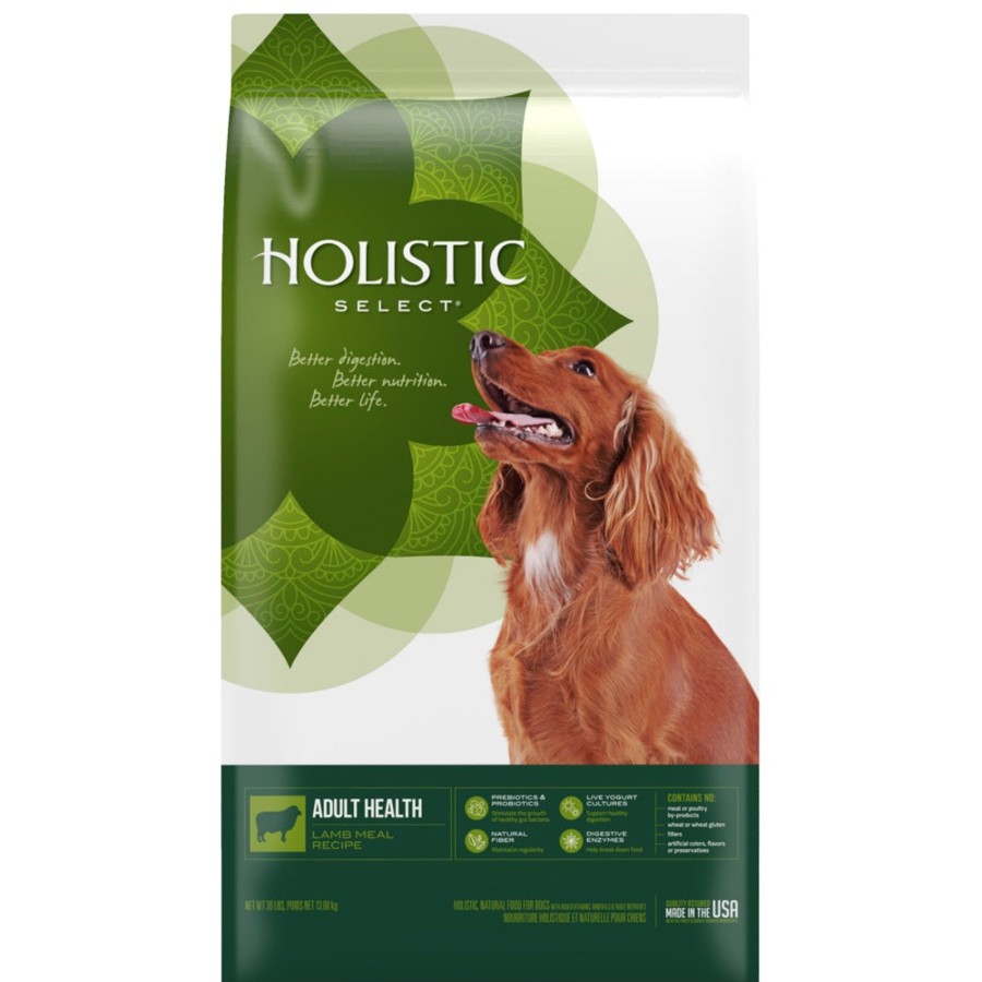 Dog Holistic Select | Holistic Select Natural Adult Health Lamb Meal Recipe Dry Dog Food