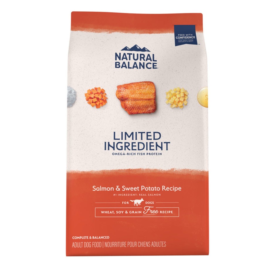 Dog Natural Balance | Natural Balance Limited Ingredient Grain Free Salmon & Sweet Potato Recipe Dry Dog Food