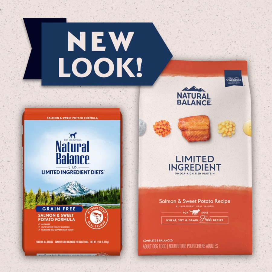 Dog Natural Balance | Natural Balance Limited Ingredient Grain Free Salmon & Sweet Potato Recipe Dry Dog Food