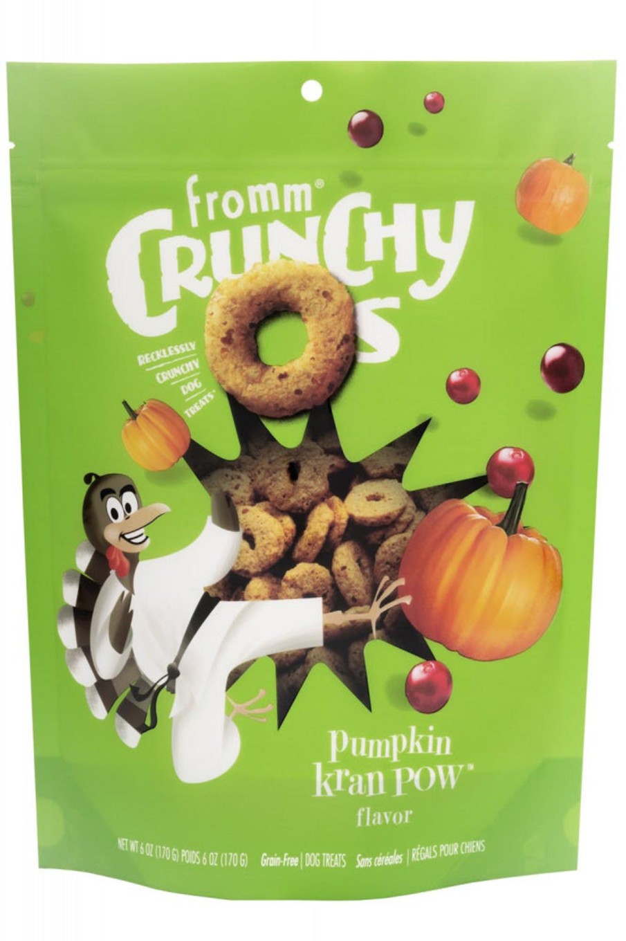 Dog Fromm | Fromm Grain Free Crunchy Os Pumpkin Kran Pow Dog Treats