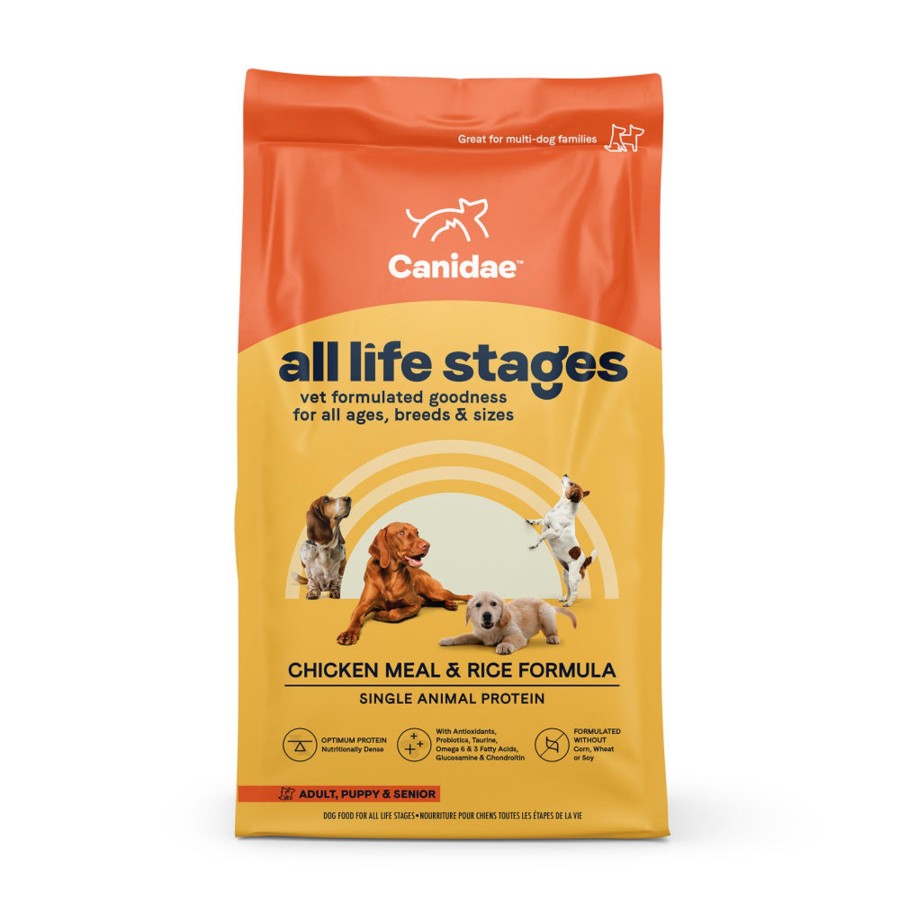 Dog Canidae Dry Food | All Life Stages Chicken Meal And Rice Dog Food