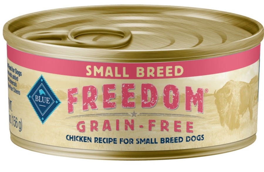 Dog Blue Buffalo Wet Food | Blue Buffalo Freedom Small Breed Adult Grain-Free Chicken Recipe Canned Dog Food