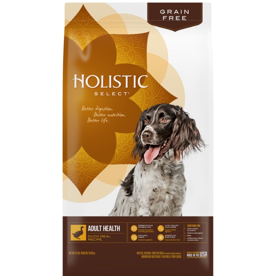 Dog Holistic Select | Holistic Select Natural Grain Free Duck Meal Dry Dog Food