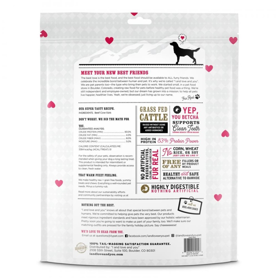 Dog I and Love and You | I And Love And You Grain Free Ear Candy Dog Treats