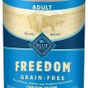 Dog Blue Buffalo Wet Food | Blue Buffalo Freedom Adult Grain-Free Chicken Recipe Canned Dog Food