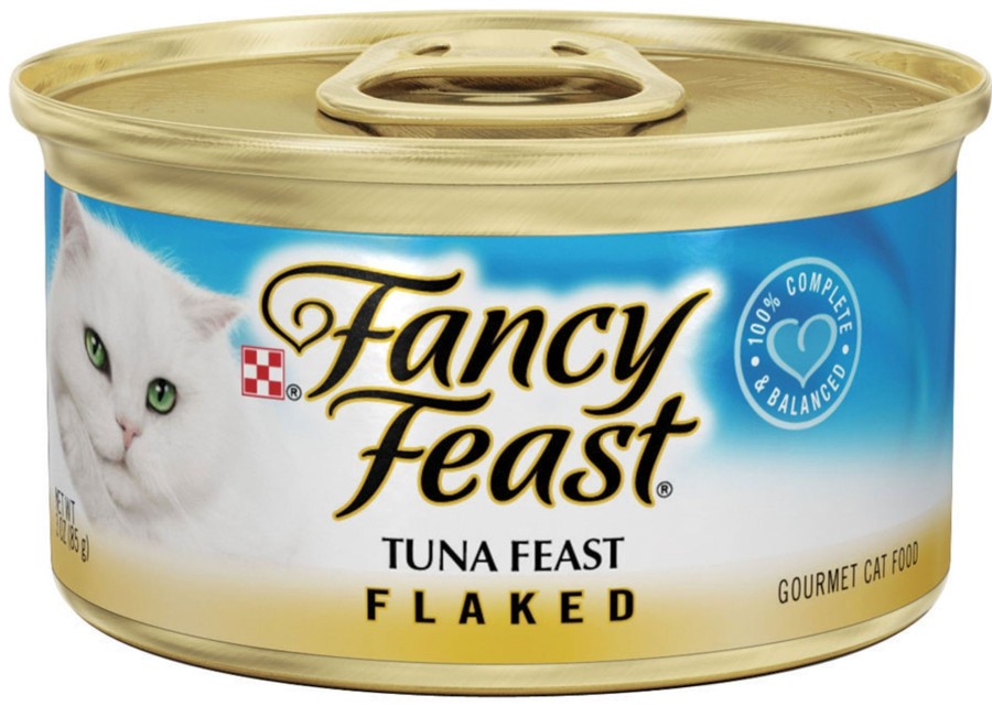 Cat Fancy Feast Wet Food | Fancy Feast Flaked Tuna Canned Cat Food