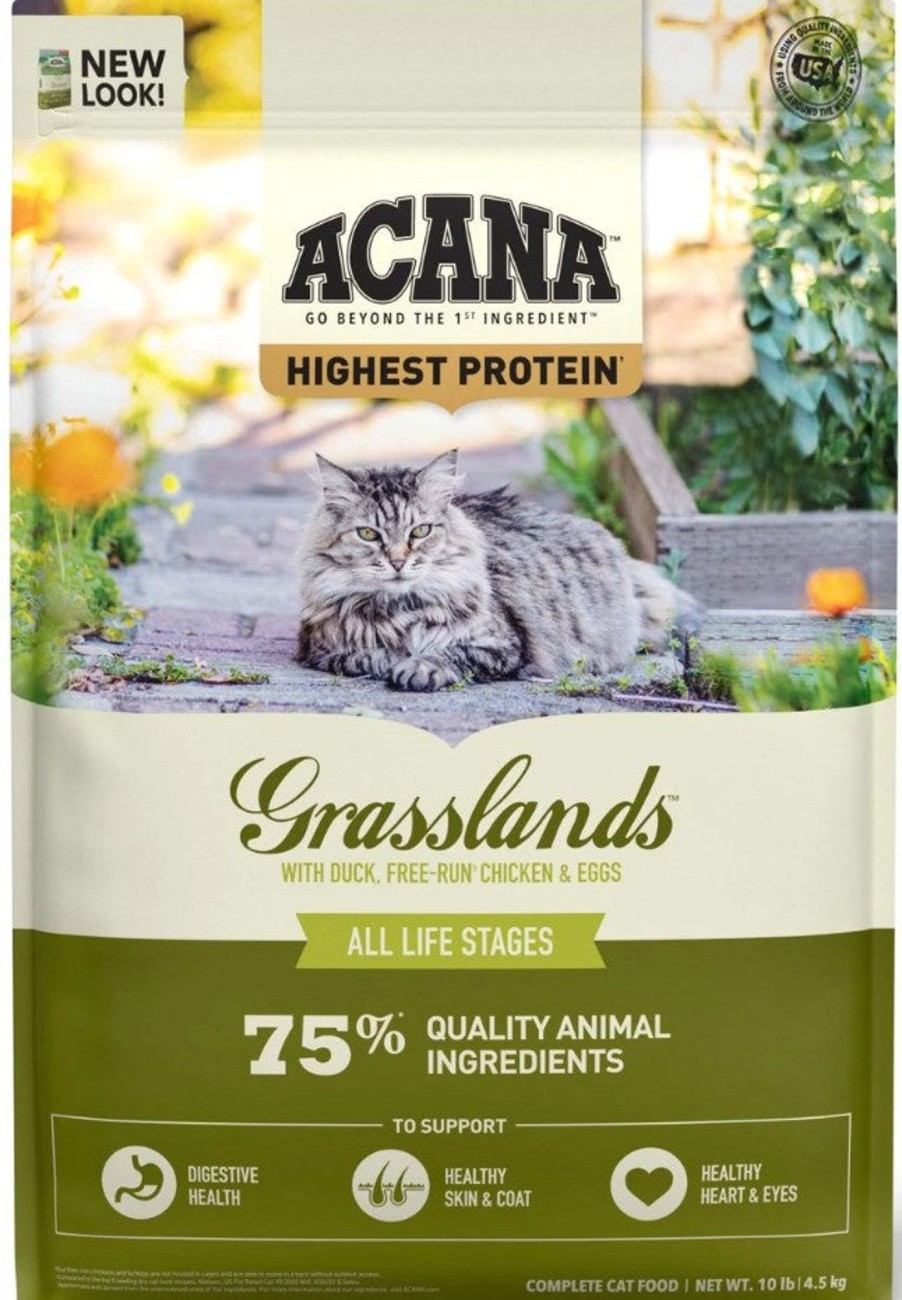 Cat ACANA Freeze Dried | Acana Highest Protein Grasslands Dry Cat Food