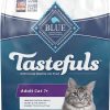 Cat Blue Buffalo Dry Food | Blue Buffalo Tastefuls Adult Cat 7+ Chicken & Brown Rice Recipe Dry Food