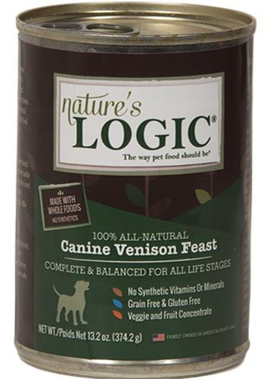 Dog Nature's Logic | Nature'S Logic Canine Venison Feast Canned Dog Food