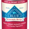 Dog Blue Buffalo | Blue Buffalo Homestyle Recipe Adult Fish & Sweet Potato Dinner With Garden Vegetables Canned Dog Food