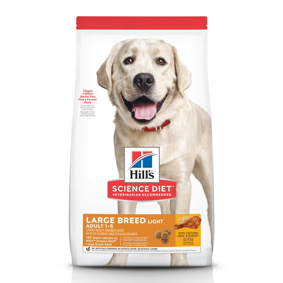 Dog Hill's Science Diet Dry Food | Hill'S Science Diet Adult Large Breed Light Chicken Meal & Barley Dry Dog Food