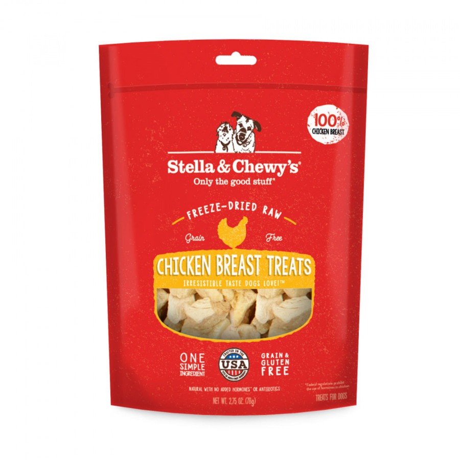 Dog Stella u0026 Chewy's | Stella & Chewy'S Freeze-Dried Raw Chicken Breast Dog Treats