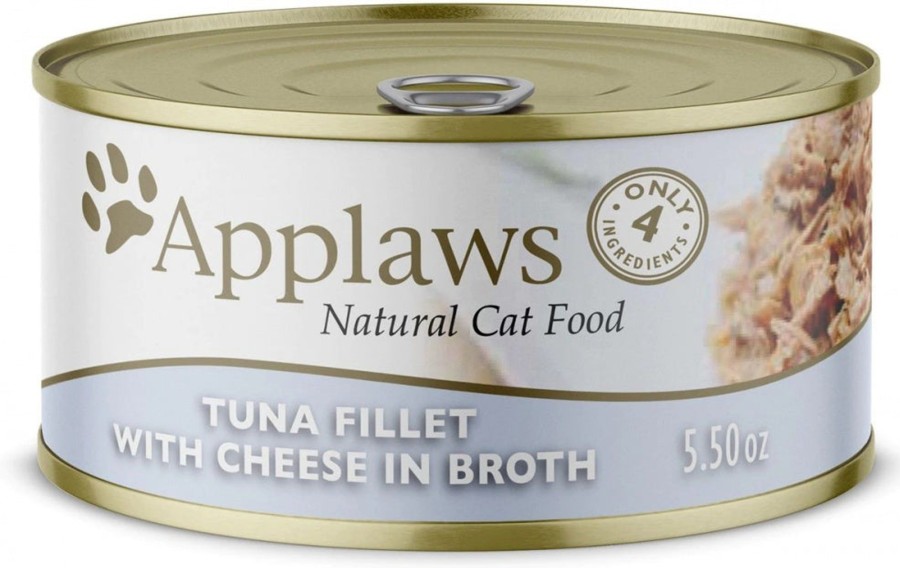 Cat Applaws Wet Food | Applaws Natural Wet Cat Food Tuna Fillet With Cheese In Broth