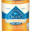 Dog Blue Buffalo | Blue Buffalo Homestyle Recipe Large Breed Adult Chicken Dinner With Garden Vegetables Canned Dog Food