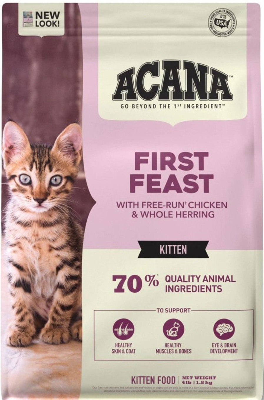 Cat ACANA Dry Food | Acana First Feast Kitten Dry Cat Food