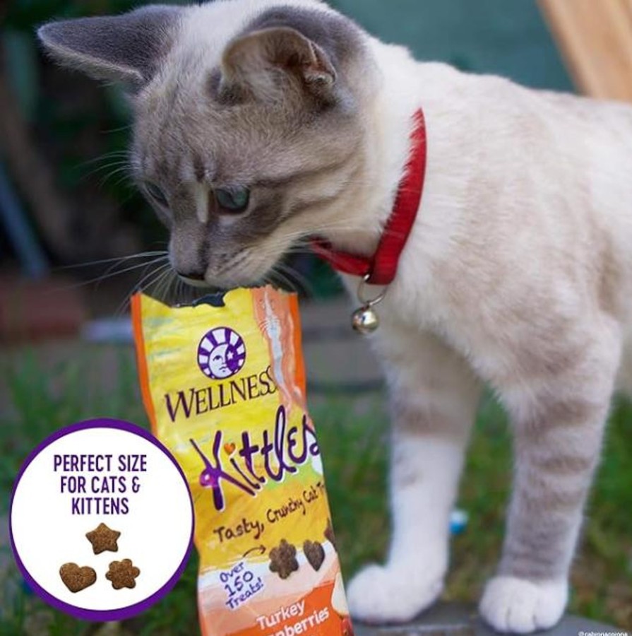 Cat Wellness | Wellness Kittles Crunchy Chicken & Cranberry Cat Treats