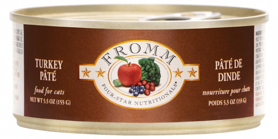 Cat Fromm Wet Food | Fromm Four Star Turkey Pate Canned Cat Food