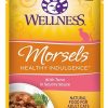 Cat Wellness Wet Food | Wellness Healthy Indulgence Natural Grain Free Morsels With Tuna In Savory Sauce Cat Food Pouch