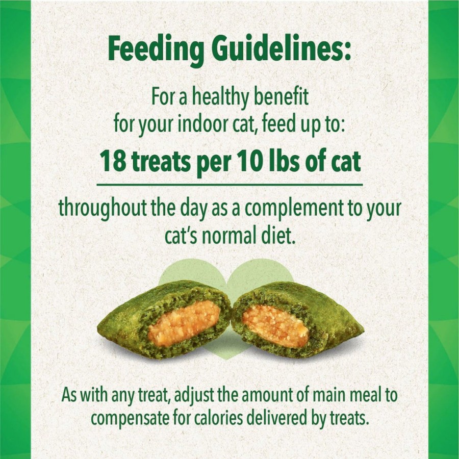 Cat Greenies | Greenies Feline Smartbites Healthy Indoor Natural Tuna Flavor Soft & Crunchy Adult Cat Treats