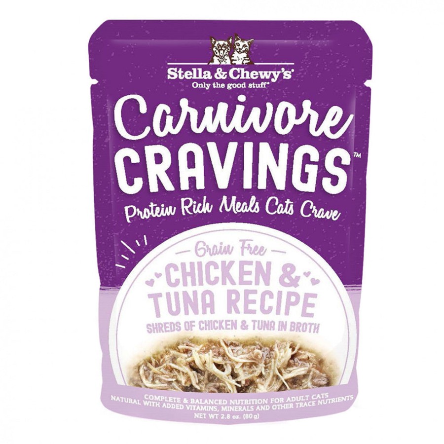 Cat Stella u0026 Chewy's Raw Natural Pet Food Wet Food | Stella & Chewy'S Carnivore Cravings Chicken & Tuna Recipe Wet Cat Food