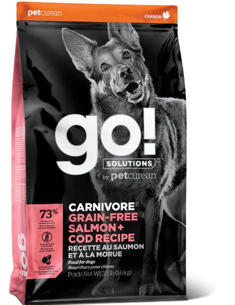 Dog Petcurean Dry Food | Petcurean Go! Solutions Carnivore Grain Free Salmon & Cod Recipe Dry Dog Food