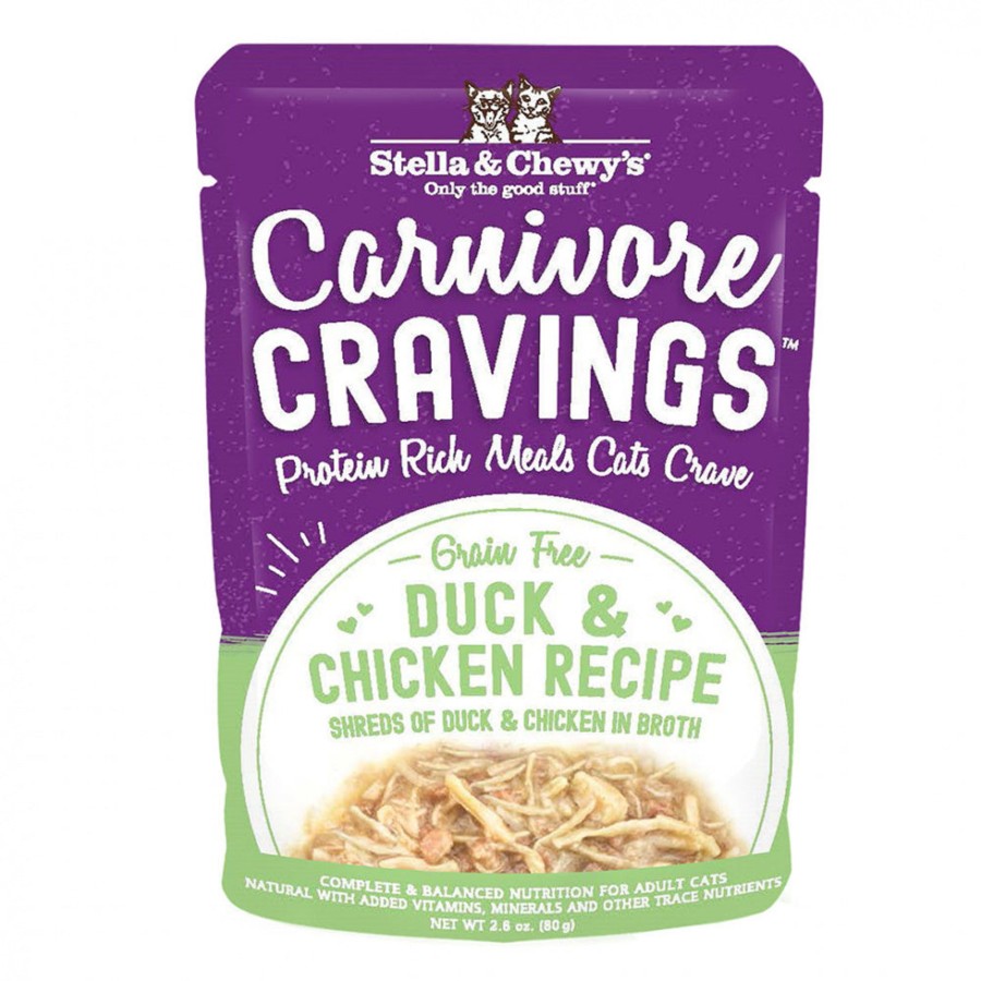 Cat Stella u0026 Chewy's Raw Natural Pet Food Wet Food | Stella & Chewy'S Carnivore Cravings Duck & Chicken Recipe Wet Cat Food