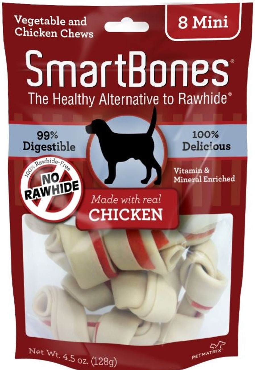 Dog SmartBones | Smartbones Mini Chicken Chew Bones Dog Treats