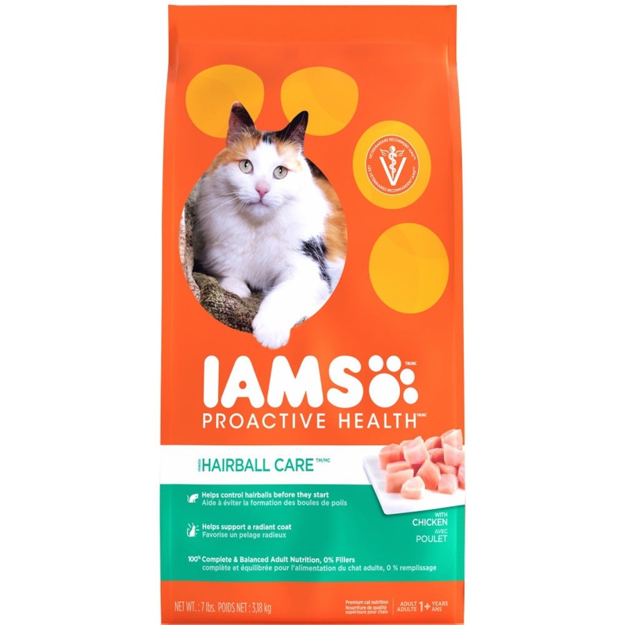 Cat IAMS Dry Food | Iams Proactive Health Hairball Care Dry Cat Food