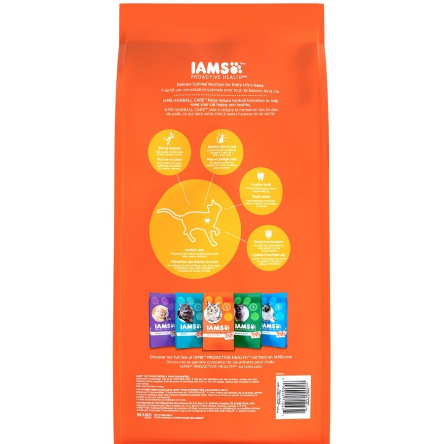 Cat IAMS Dry Food | Iams Proactive Health Hairball Care Dry Cat Food