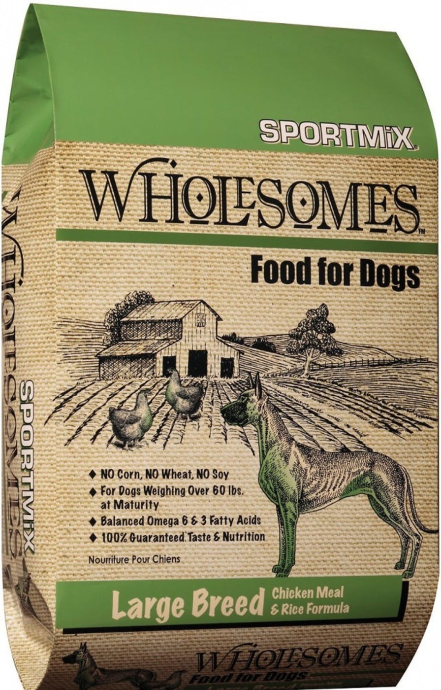 Dog SPORTMiX Dry Food | Sportmix Wholesomes Large Breed Chicken Meal & Rice Recipe Dry Dog Food