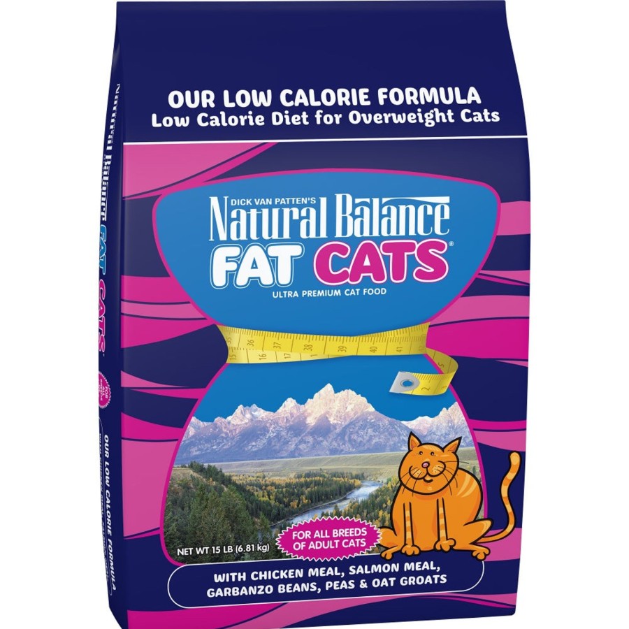 Cat Natural Balance Dry Food | Natural Balance Original Ultra Fat Cats Chicken Meal & Salmon Meal Recipe Dry Cat Food