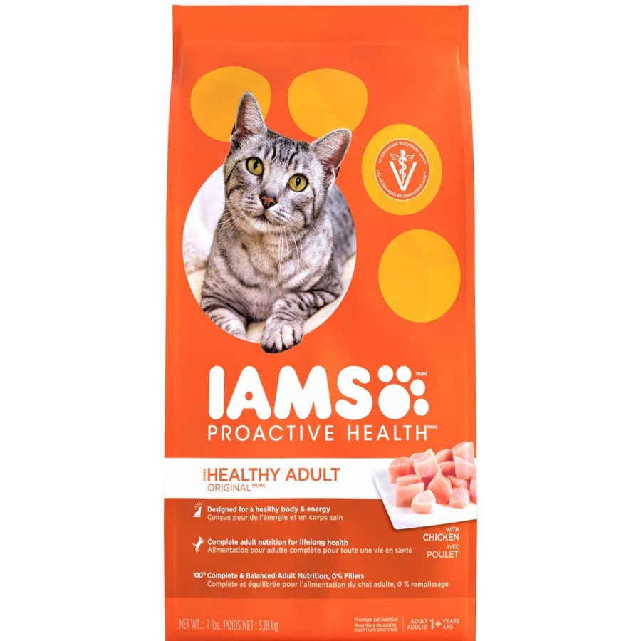 Cat IAMS Dry Food | Iams Proactive Health Adult Original With Chicken Dry Cat Food