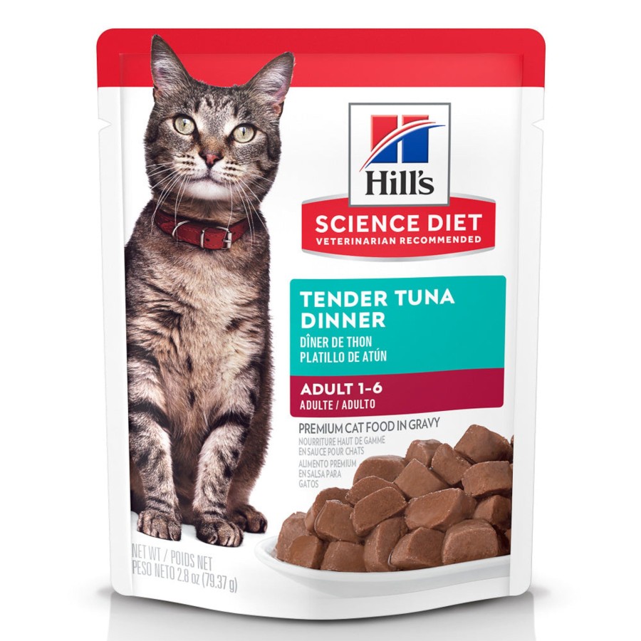 Cat Hill's Science Diet Wet Food | Hill'S Science Diet Tender Tuna Dinner Adult Wet Cat Food