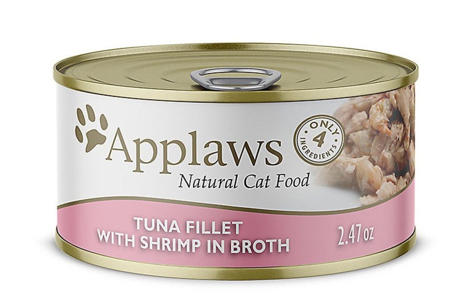 Cat Applaws Wet Food | Applaws Natural Wet Cat Food Tuna With Shrimp In Broth