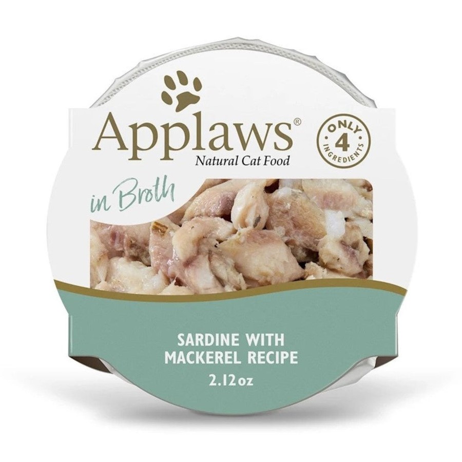 Cat Applaws Wet Food | Applaws Natural Wet Sardine With Mackerel In Broth