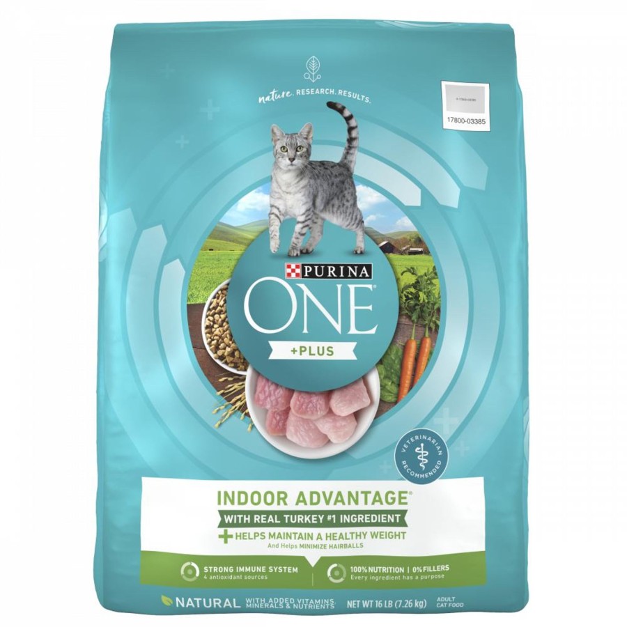 Cat Purina ONE Dry Food | Purina One Indoor Advantage Hairball & Healthy Weight Formula Dry Cat Food