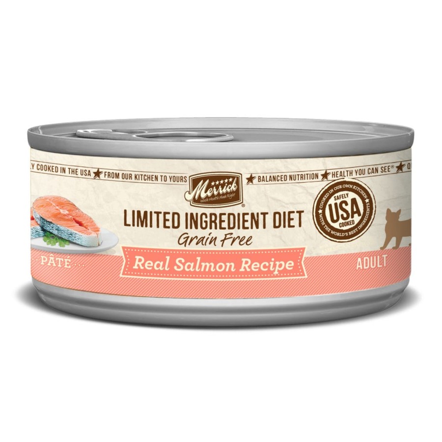 Cat Merrick Wet Food | Merrick Limited Ingredient Diet Grain Free Real Salmon Pate Canned Cat Food