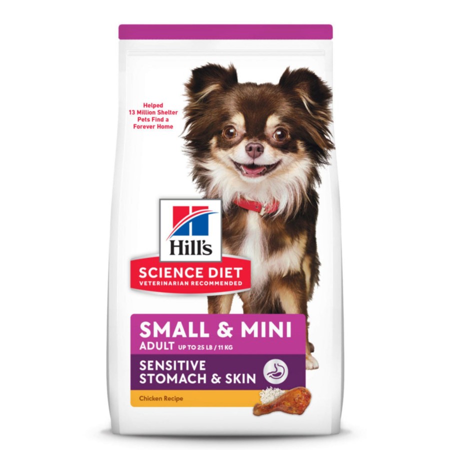 Dog Hill's Science Diet Dry Food | Hill'S Science Diet Adult Sensitive Stomach & Skin Small & Mini Breed Chicken Recipe Dry Dog Food