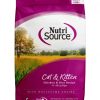 Cat NutriSource Dry Food | Nutrisource Cat & Kitten Chicken & Rice Dry Cat Food