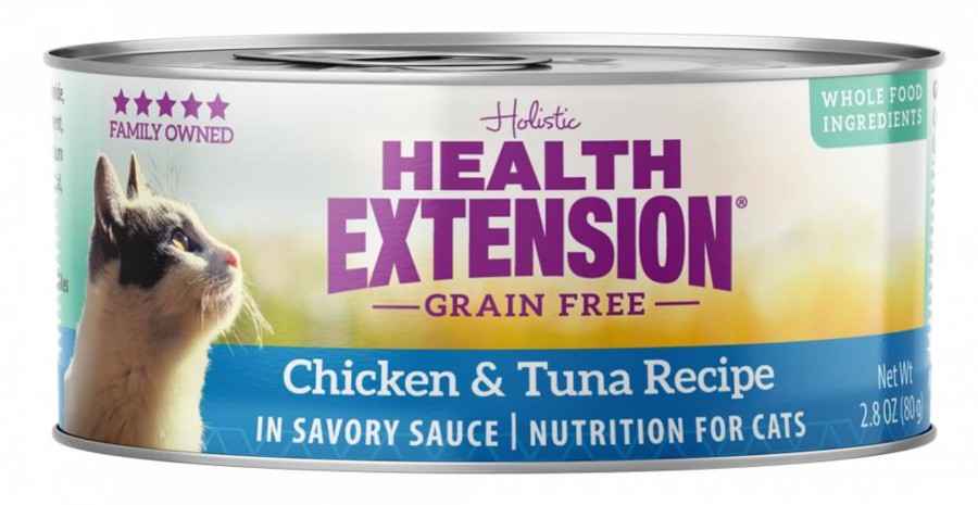 Cat Health Extension Wet Food | Health Extension Grain Free Chicken And Tuna Recipe Canned Cat Food