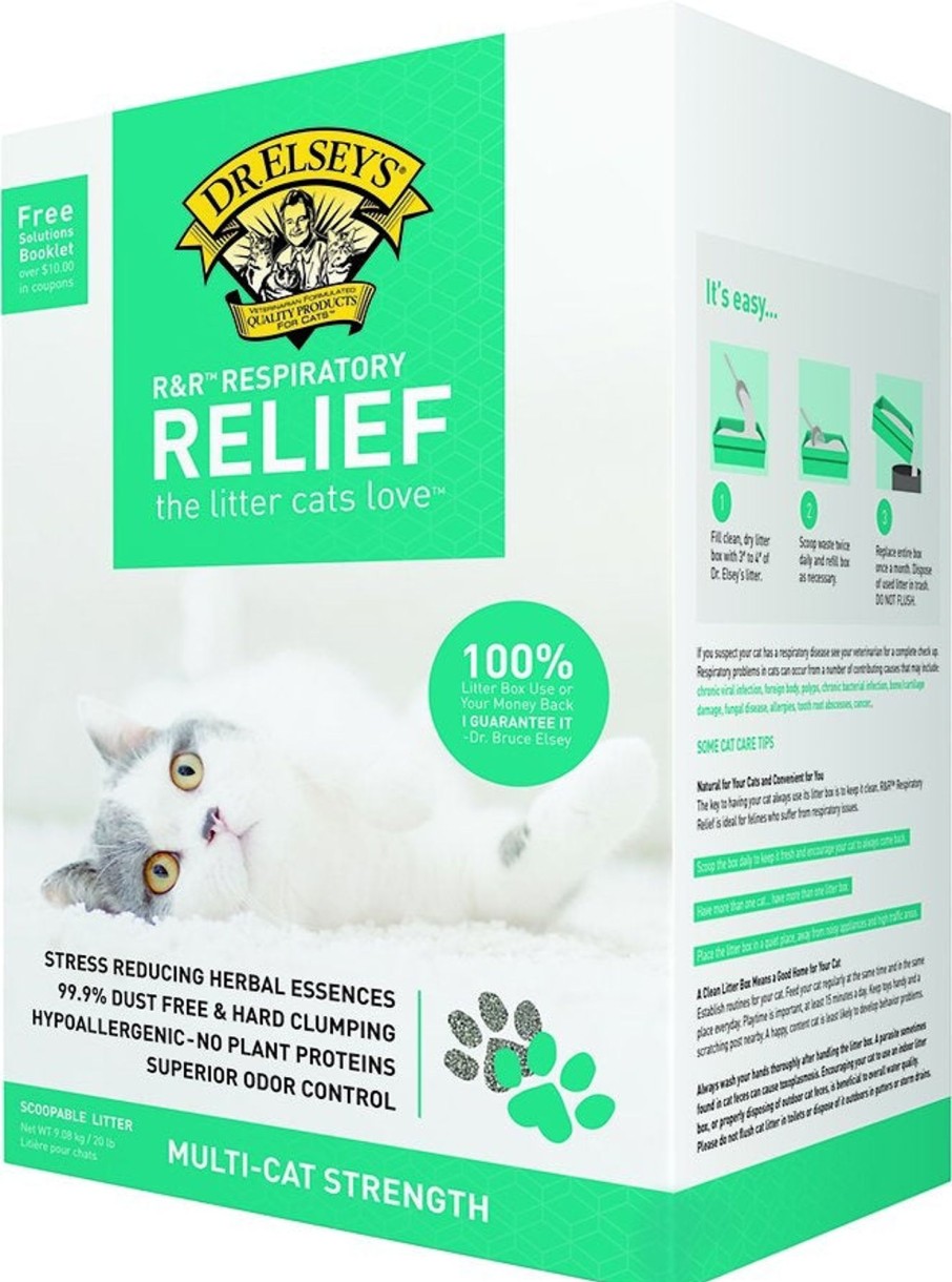 Cat Dr. Elsey's | Dr. Elsey'S Respiratory Relief Clumping Cat Litter