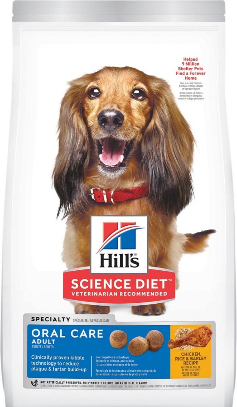 Dog Hill's Science Diet Dry Food | Hill'S Science Diet Adult Oral Care Chicken, Rice & Barley Recipe Dry Dog Food