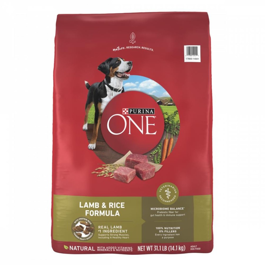 Dog Purina ONE Dry Food | Purina One Smartblend Lamb & Rice Dry Dog Food